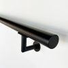 stalen trapleuning zwart rond 30 mm
