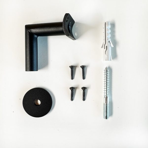 trapleuninghouder bevestigingsmateriaal rond