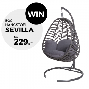 win een hangstoel
