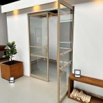 dubbele stalen taatsdeur premium 02 bruin