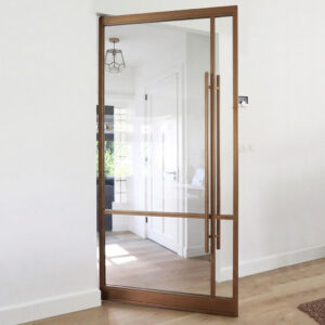 Stalen taatsdeur brons - OUTLET001