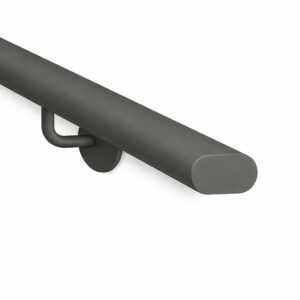 stalen trapleuning umbra grey